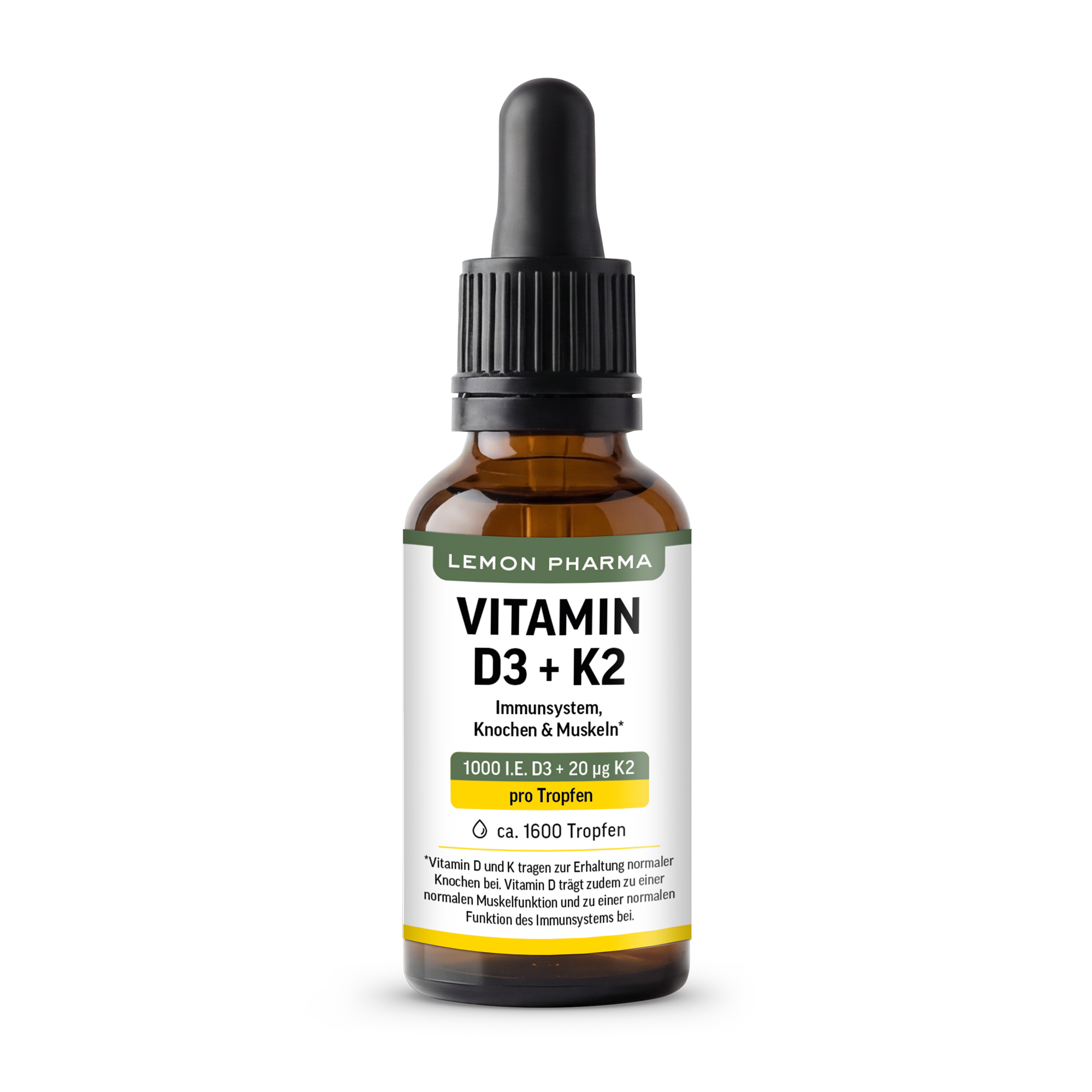 Vitamin D3 + K2 Tropfen